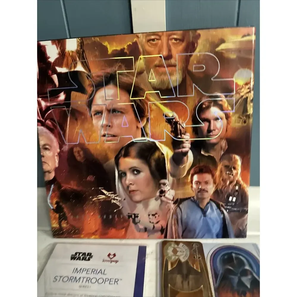 VINTAGE STAR WARS 1980 EMPIRE STRIKES BACK PROMO STICKER LUCASFILM‎ + BUNDLE